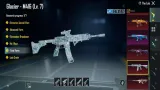 BGMI M416 Glacier Skin