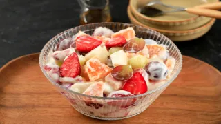 Easy Fruit Cream Recipe for a