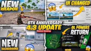 PUBG Mobile 4.3 Update: 8th Anniversary,