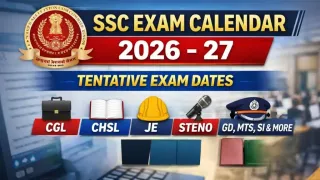 SSC Exam Calendar 2026-27: Complete Schedule
