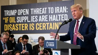 Trump open threat to Iran: If