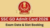 When will the SSC Exam 2026 Admit Card be released?