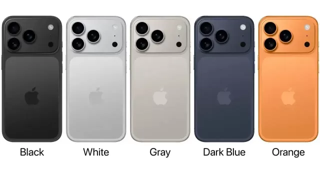 iPhone 17 Colours