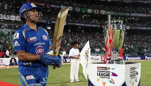 sachin coming to bat in clt20