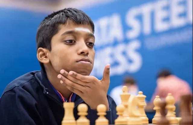 GM Praggnanandhaa Rameshbabu chess player