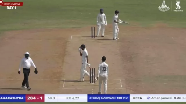 Highlights of Ruturaj Gaikwad's century in Buchi Babu Trophy