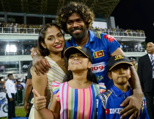 Lasith Malinga's Family