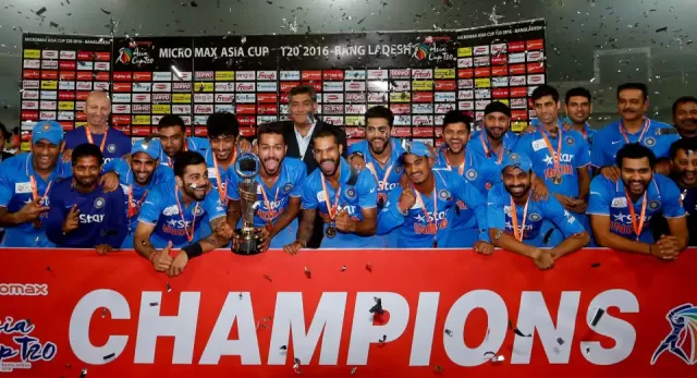 When was the Asia Cup held in T20 format for the first time