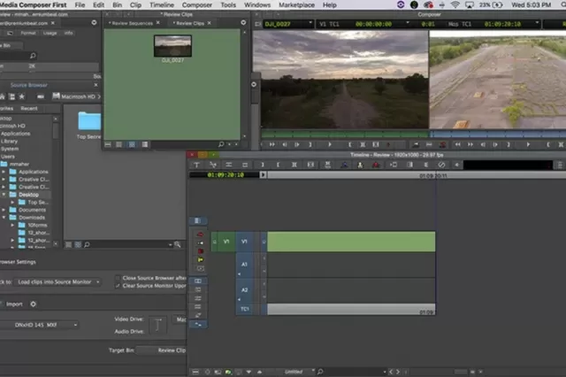 Avid Media Composer First
