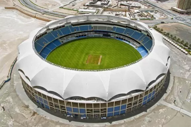 Dubai cricket stadium