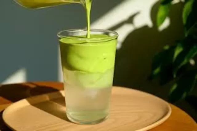 Coconut Water Matcha Cloud