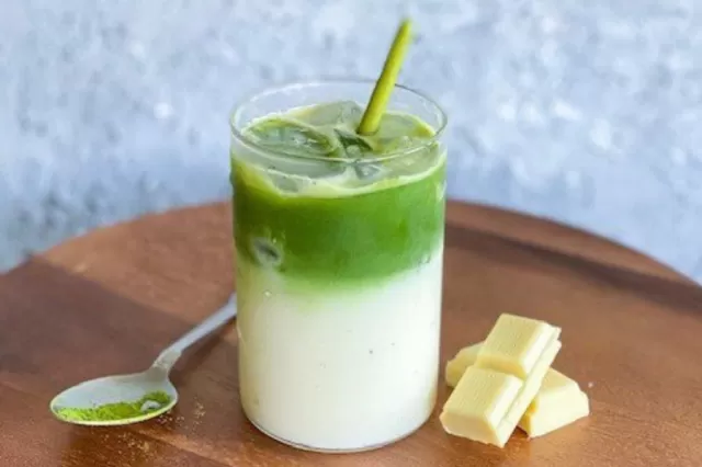 Matchacinno and White Chocolate Matcha