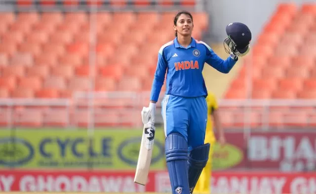Smriti Mandhana Becomes the First Woman to Hit 1000 ODI Runs in a Year