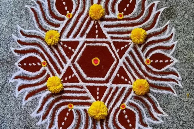 Kolam-Inspired Designs