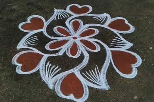 Minimalist Rangoli Ideas for Apartments