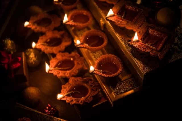 Diyas and Candles