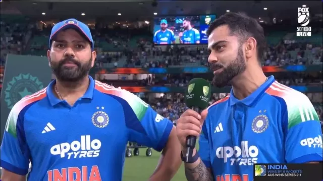 Rohit Sharma Breaks Kohli Record for Most ODI Centuries in Australia