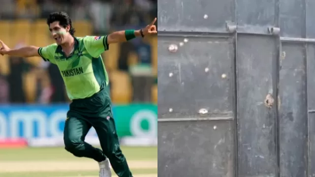 Watch Video: Firing at Pakistani cricketer Naseem Shah house