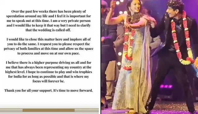 Why Smriti Mandhana and Palash Muchhal's Wedding Was Called Off