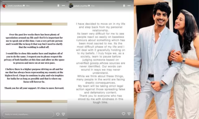 Smriti Mandhana-Muchhal: Love Story, Grand Proposal, and Wedding Called Off