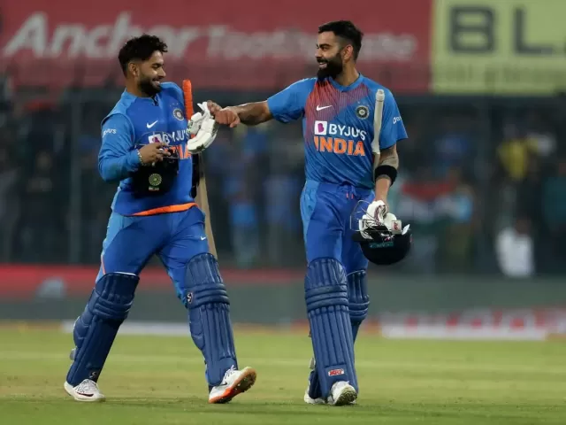 Virat Kohli Rishabh Pant odi