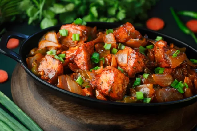 Chilli Paneer Dry