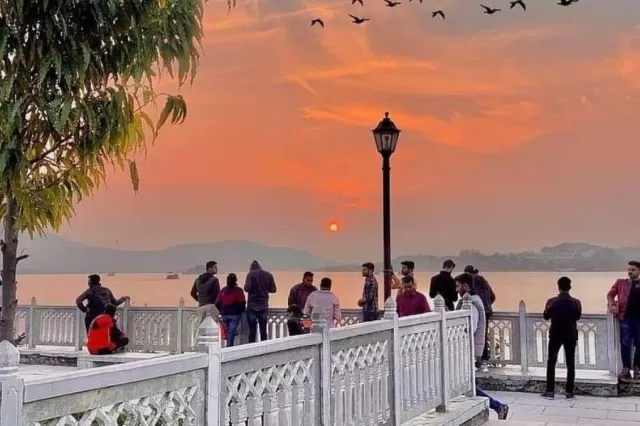 Ambrai Ghat at Sunrise