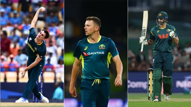 Cummins, Hazlewood and Tim David