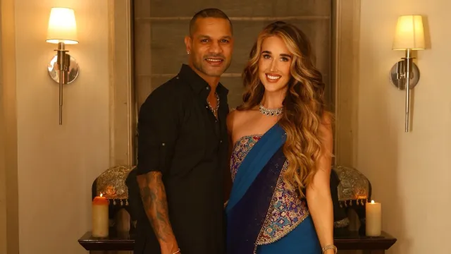 Shikhar Dhawan Sophie Shine