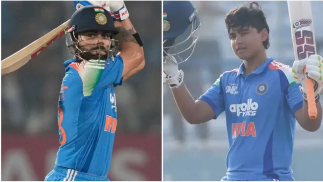 Vaibhav Suryavanshi Virat Kohli