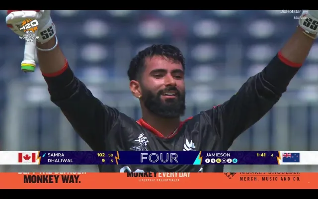 Yuvraj Samra: First Associate Player to Score a T20 World Cup Century