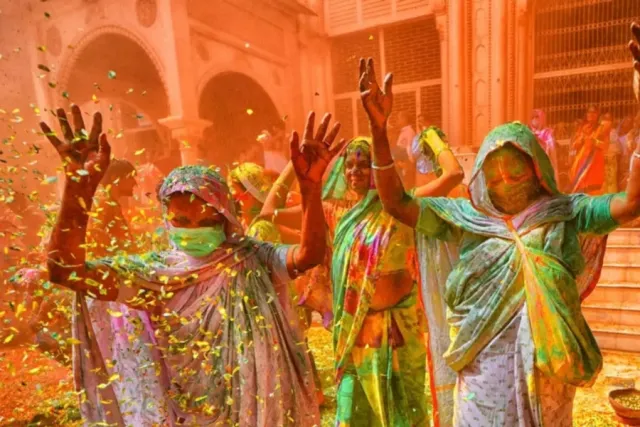 Vrindavan’s Widow’s Holi