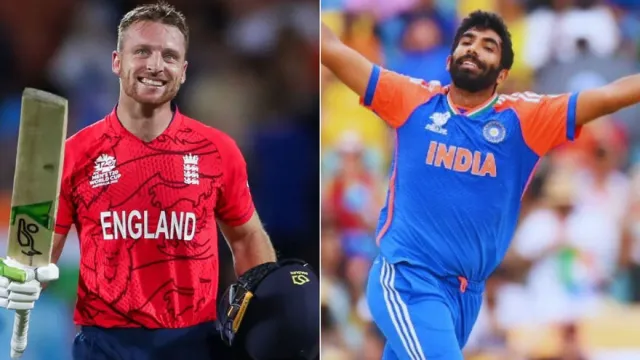 Jasprit Bumrah vs Buttler-Salt