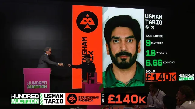 The Hundred 2026 Auction: Sold and Unsold Pakistani Players List with Price