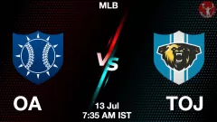 OA vs TOJ Match Result