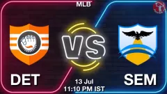 DET vs SEM Match Result