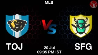 TOJ vs SFG