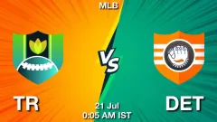 TR vs DET Match Result