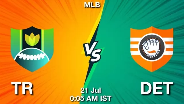 TR vs DET Dream11 Team Prediction, Fantasy Baseball Tips