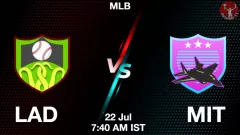LAD vs MIT Match Result