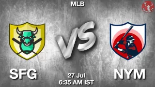 SFG vs NYM