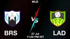 BRS vs LAD Match Result