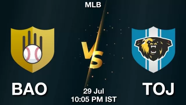 BAO vs TOJ Dream11 Team Prediction, Fantasy Baseball Tips