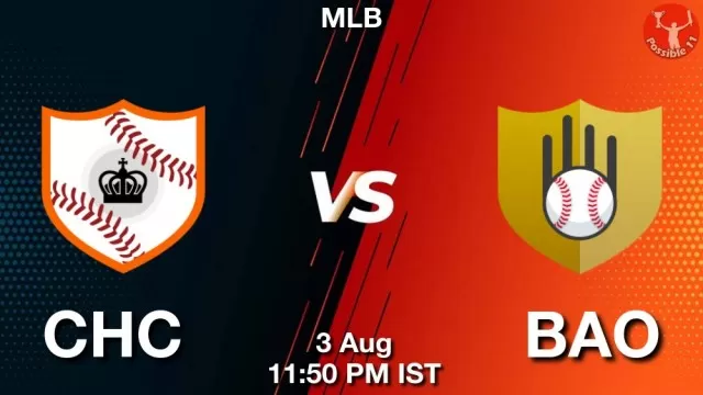 CHC vs BAO Dream11 Fantasy Prediction CHC vs BAO Dream11 Team Prediction, Fantasy Baseball Tips