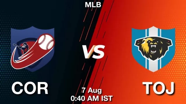 COR vs TOJ Dream11 Team Prediction, Fantasy Baseball Tips