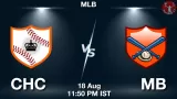 CHC vs MB Match Prediction & Fantasy Tips - <small>Mon, 18 Aug 11:59 PM IST</small>