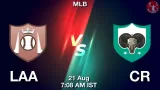LAA vs CR Match Prediction & Fantasy Tips - <small>Thu, 21 Aug 07:08 AM IST</small>