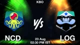 NCD vs LOG Match Prediction & Fantasy Tips - <small>Sat, 23 Aug 02:30 PM IST</small>