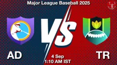 AD vs TR Match Result
