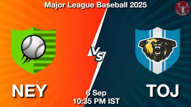 NEY vs TOJ Match Previews and Baseball Tips